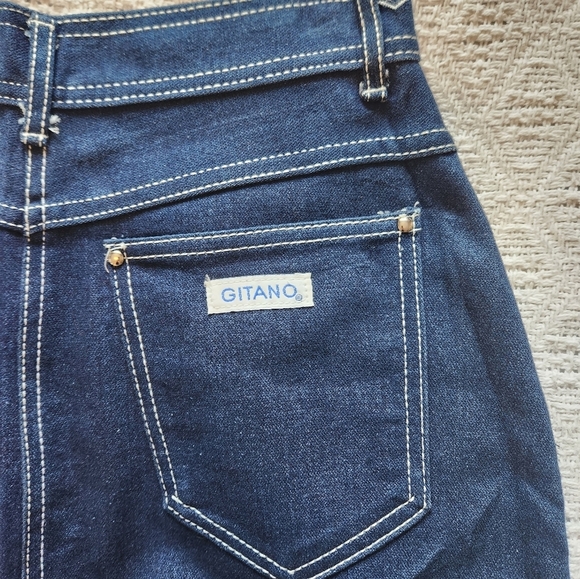 Vintage Gitano Denim Skirt Size 12 - Picture 7 of 7
